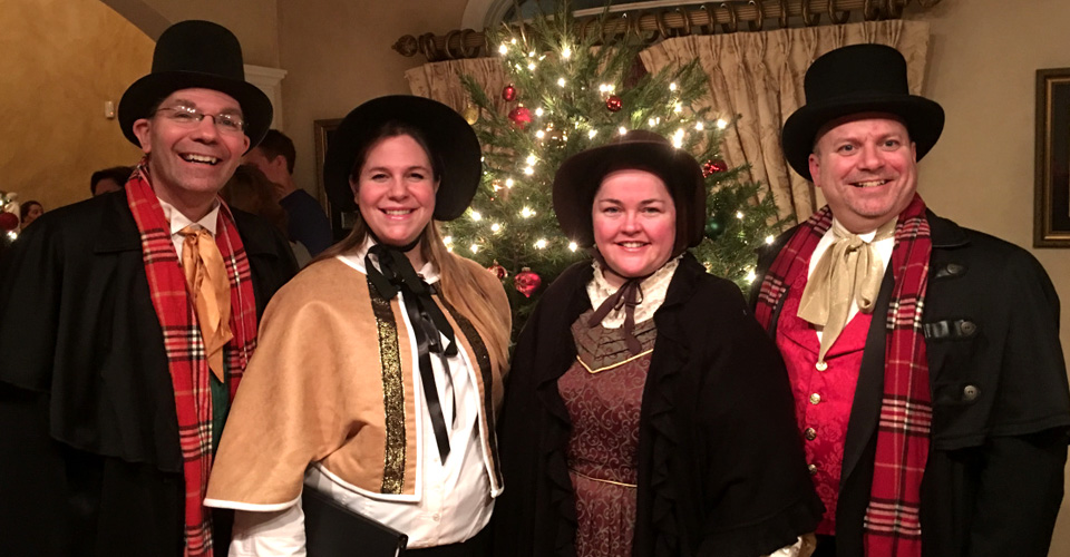 Philadelphia carolers