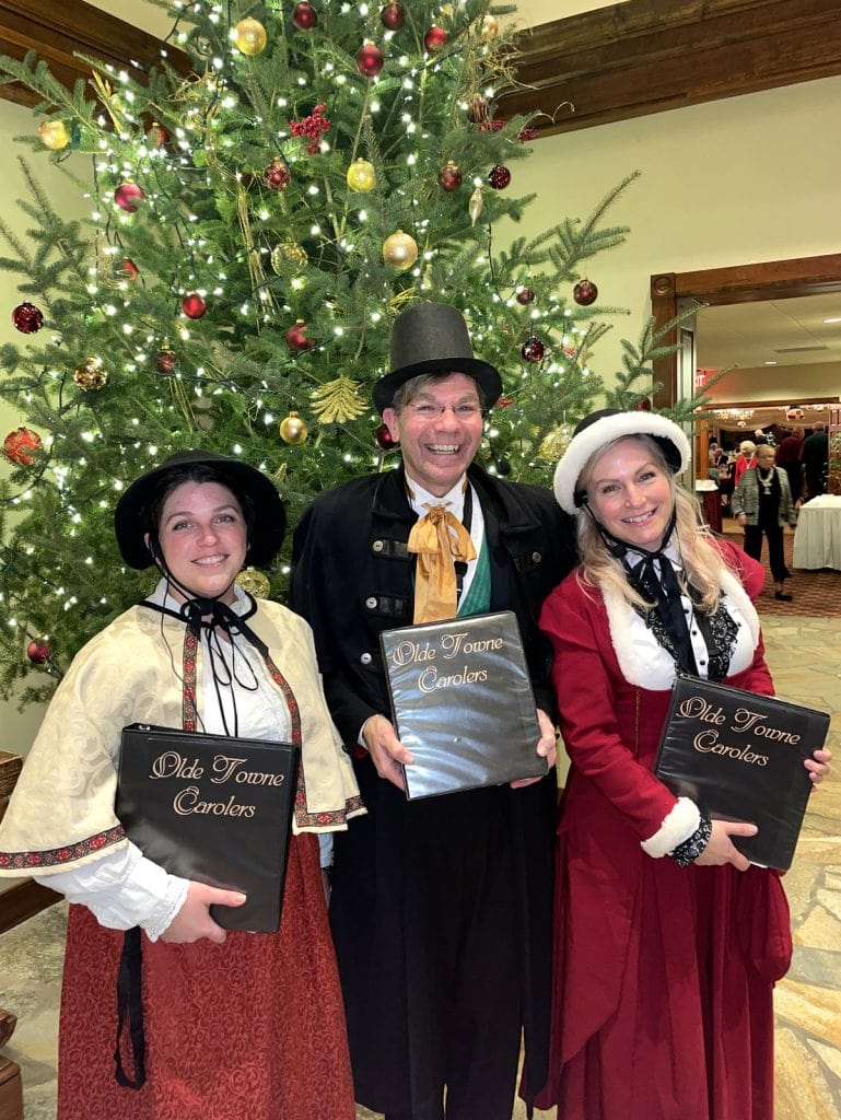 Rebecca, Chris, and Jennifer perform at Hershey's Mill Golf Club in West Chester, PA.