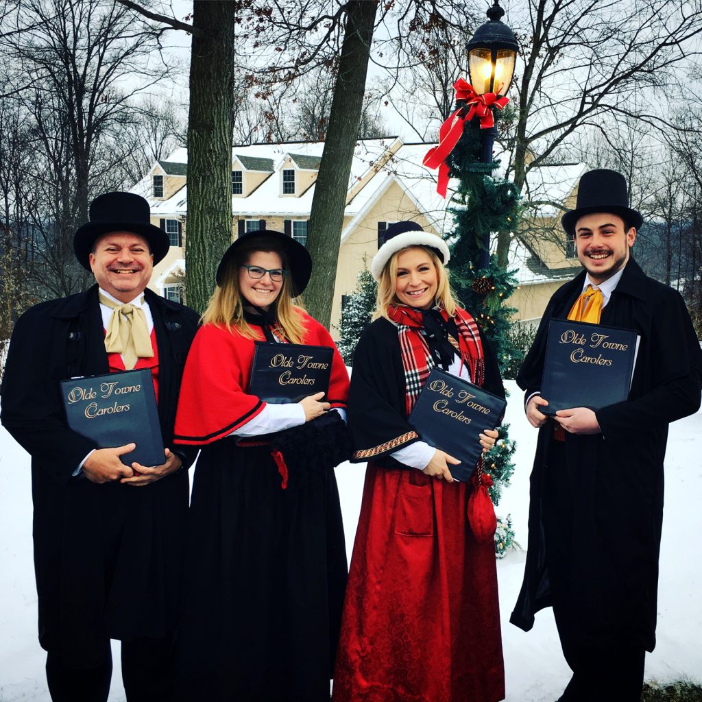 Matt, Susan, Jen, and David at a snowy gig for a private party in Downingtown, PA.