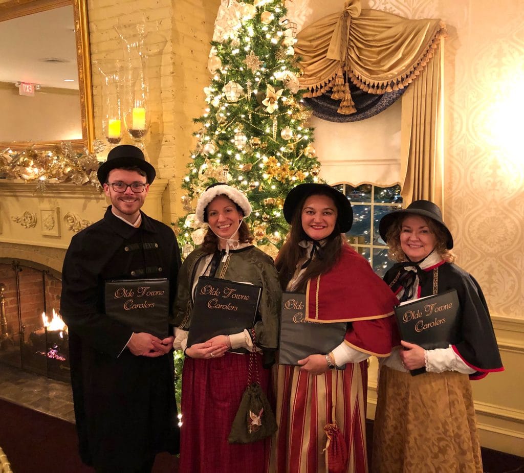 Our carolers perform for a Christmas party at Smartlife VIA Willow Valley in Willow Street, PA.