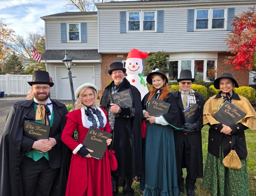 Brian, Jennifer, Doug, Logan, Ross, and Shelby perform for a fun community event in suburban Philadelphia.