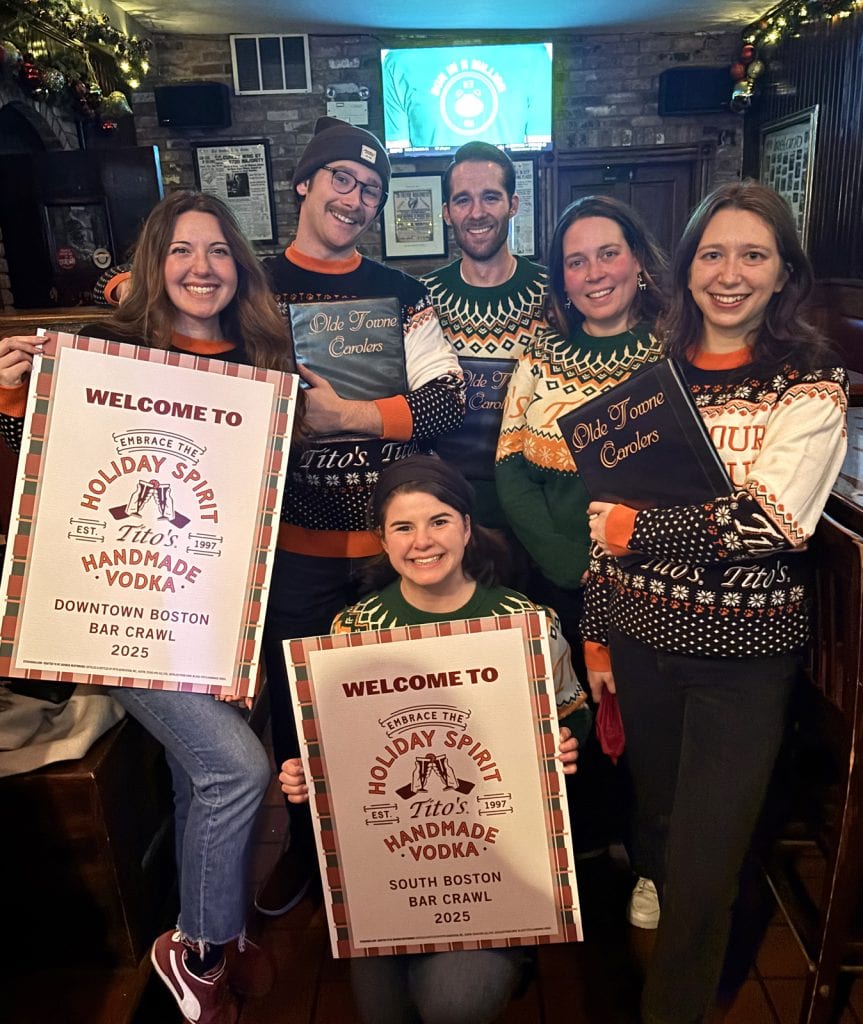 Tito's Handmade Vodka Pub Crawl, Boston, MA, 2025